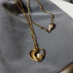 Vintage sun n moon necklace